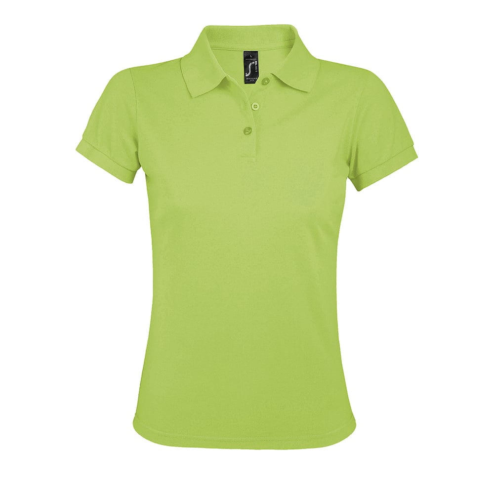 Apple Green - Damska koszulka polo Prime