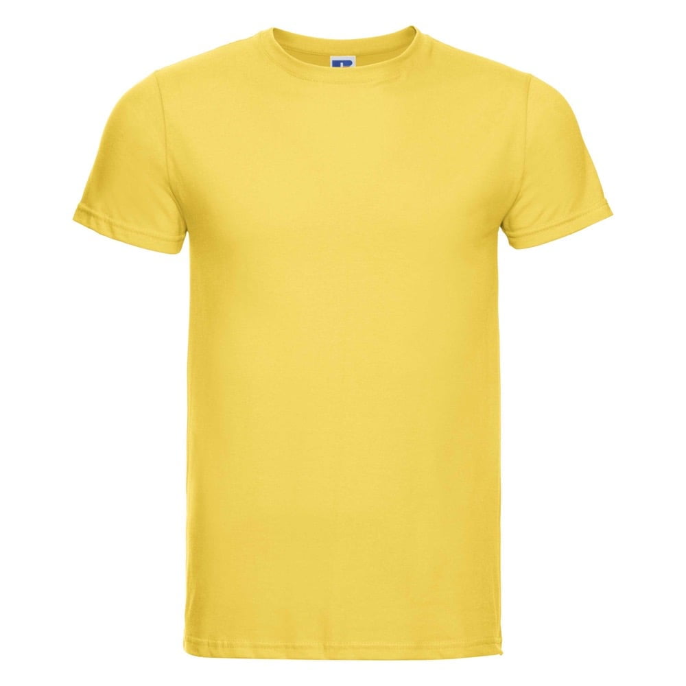 Żółta koszulka męska Slim Fit Russell R-155M-0