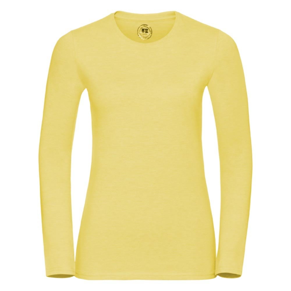 Yellow Marl - Damski Longsleeve HD