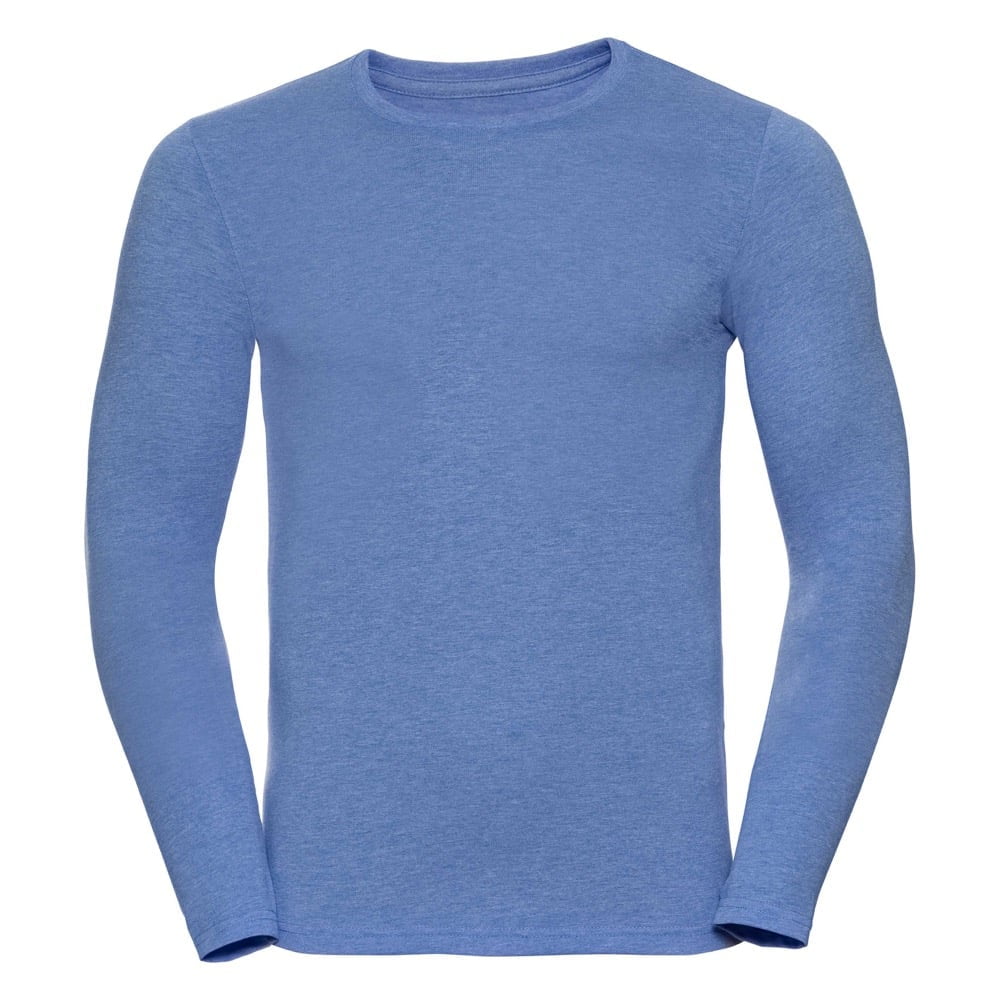 Blue Marl - Męski longsleeve HD