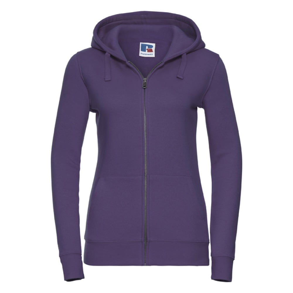 Purple - Damska bluza z kapturem Authentic