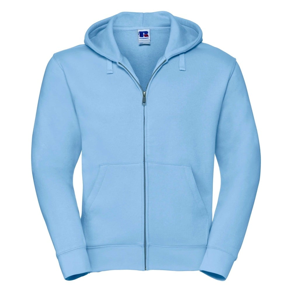 Sky Blue - Męska bluza z kapturem Authentic