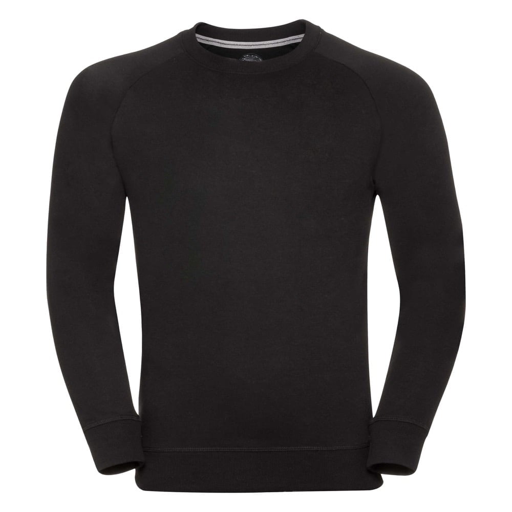 Black - Męska bluza Crewneck HD