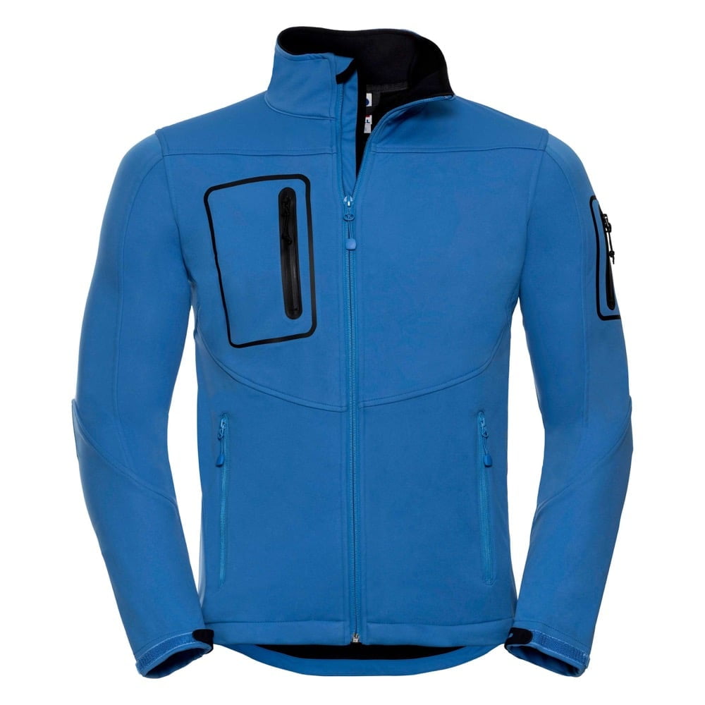 kurtki softshell z haftem