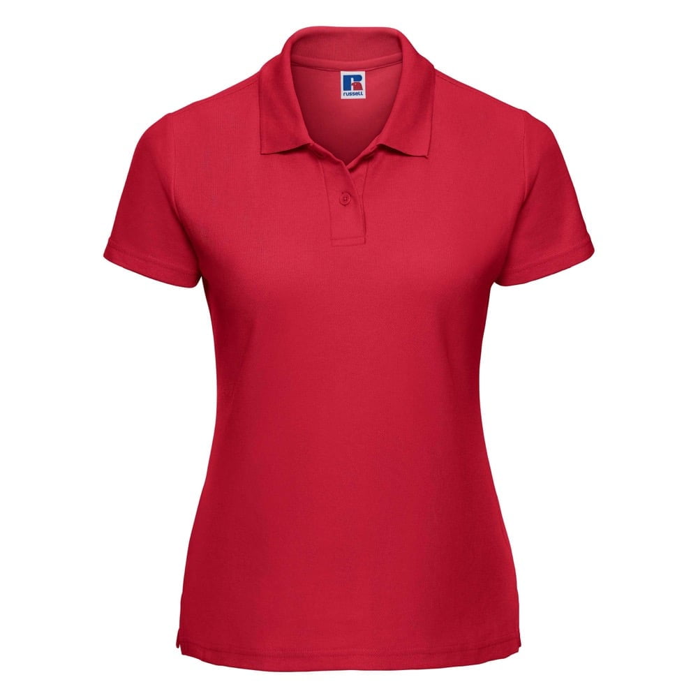 Classic Red - Ladies Poloshirt Polycotton