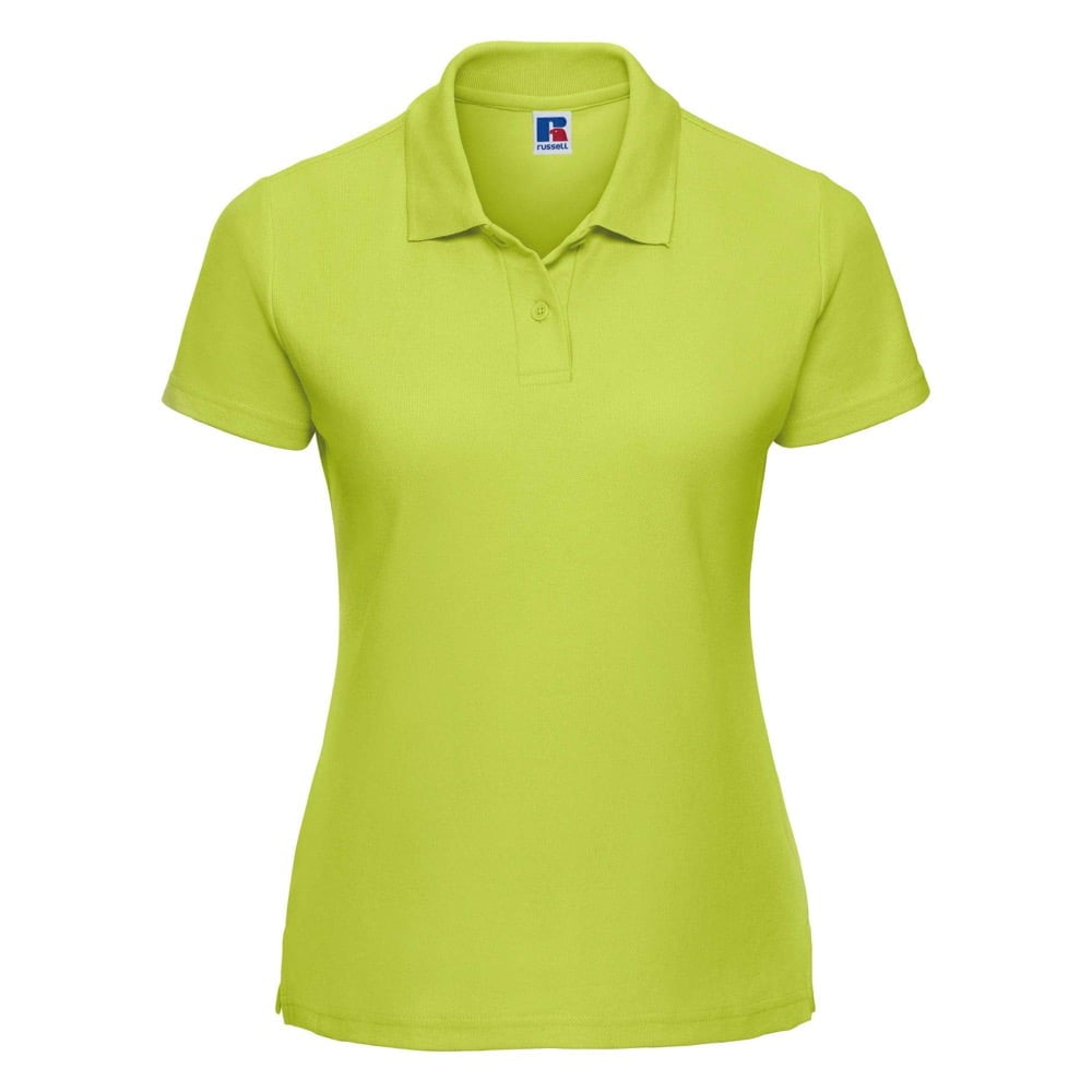 Lime - Damska koszulka polo Polycotton