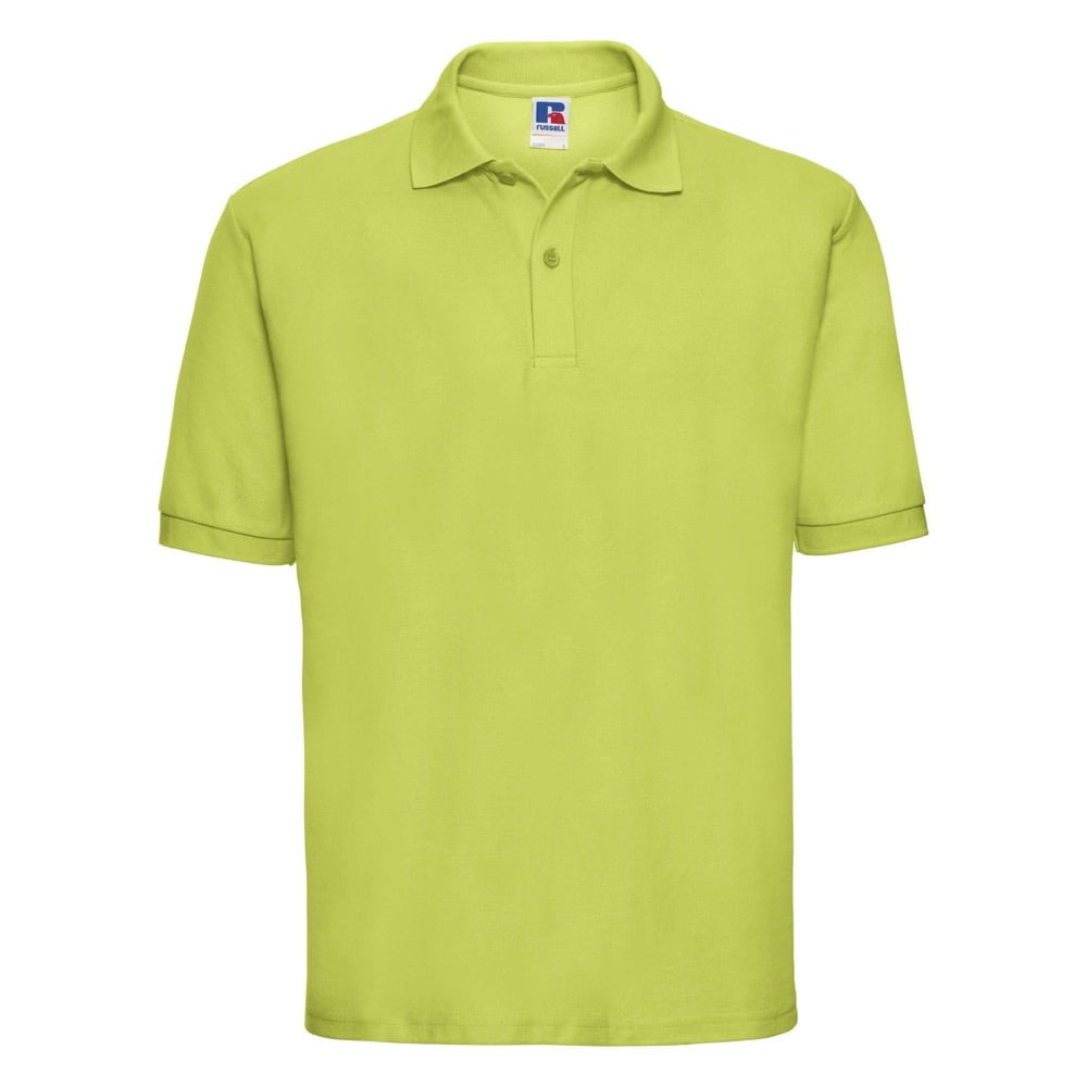 Lime - Męska koszulka polo PolyCotton