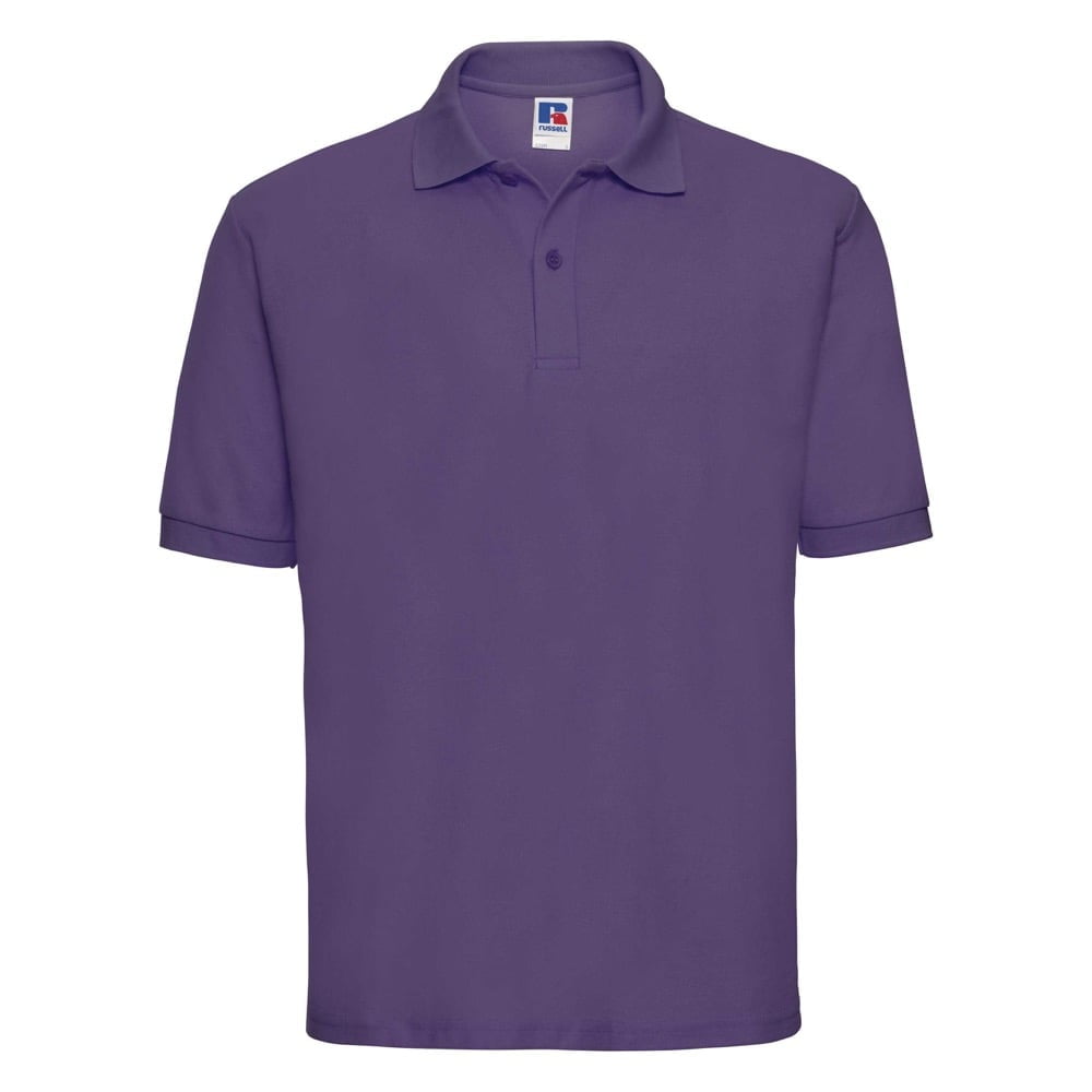 Purple - Męska koszulka polo PolyCotton