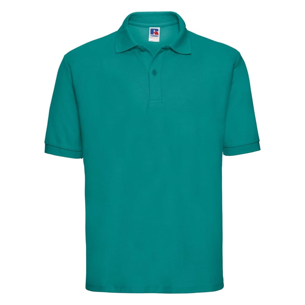 Winter Emerald - Męska koszulka polo PolyCotton