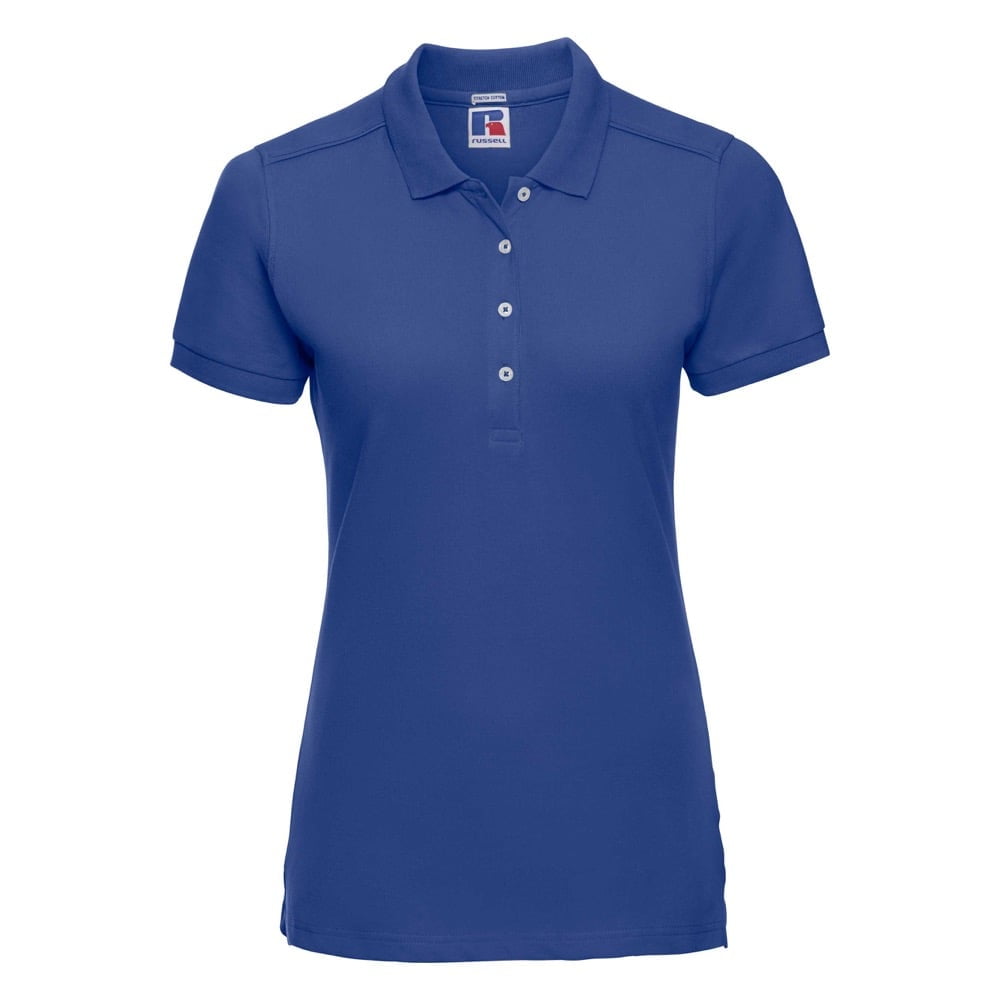 Bright Royal - Damska koszulka polo Stretch