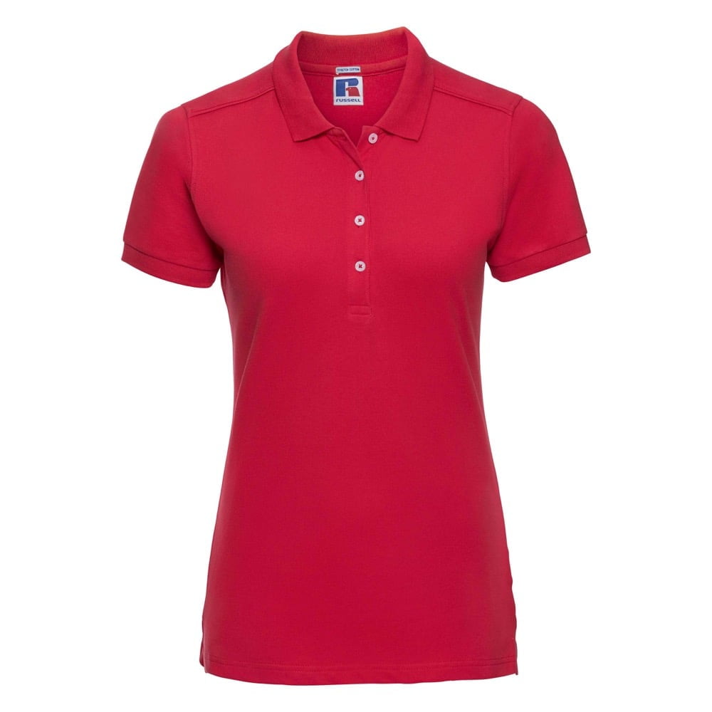 Classic Red - Ladies Poloshirt Stretch