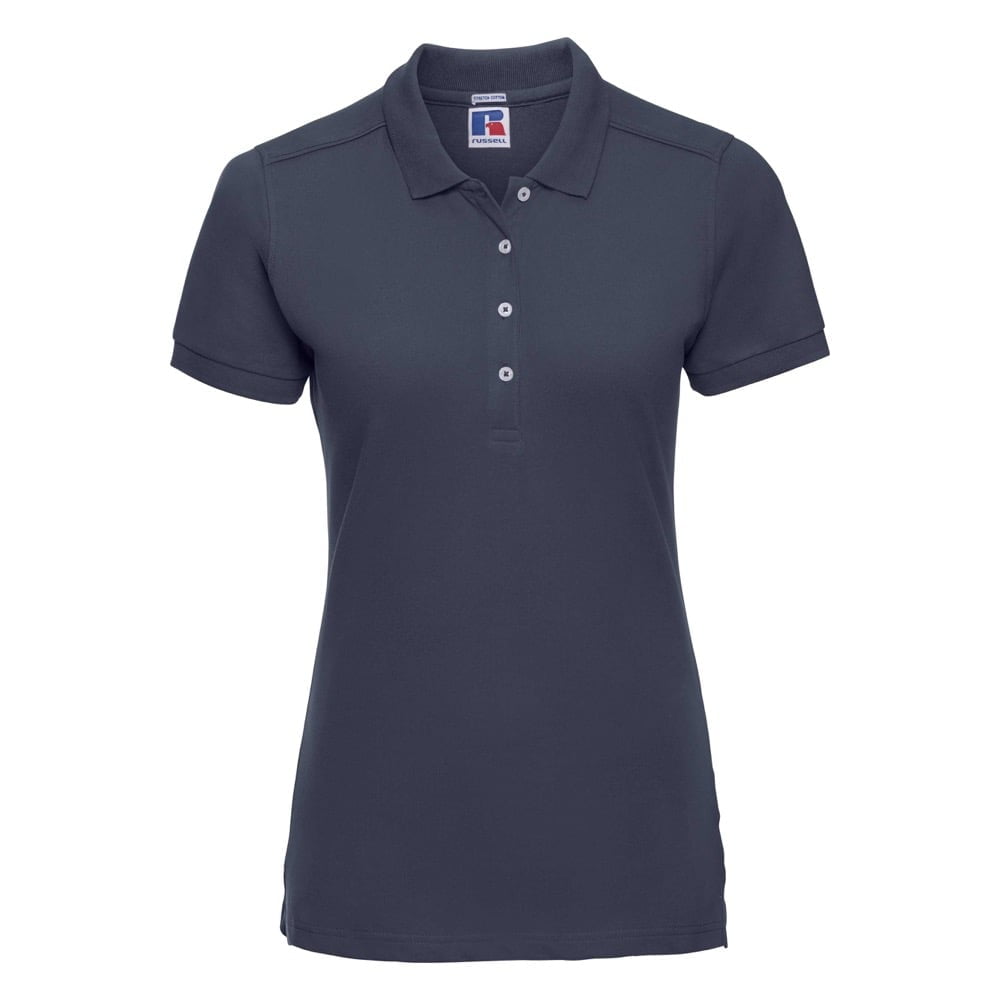 French Navy - Ladies Poloshirt Stretch