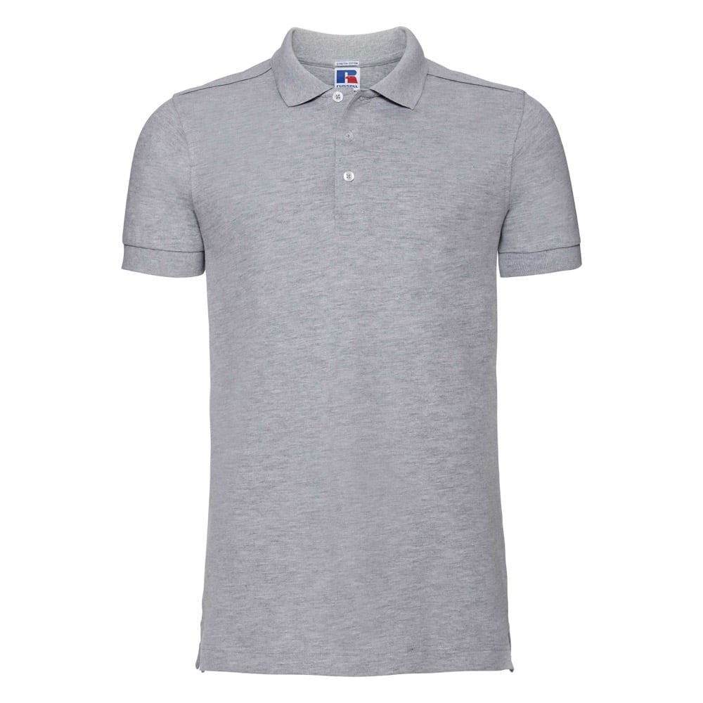 Light Oxford  - Męska koszulka polo Stretch