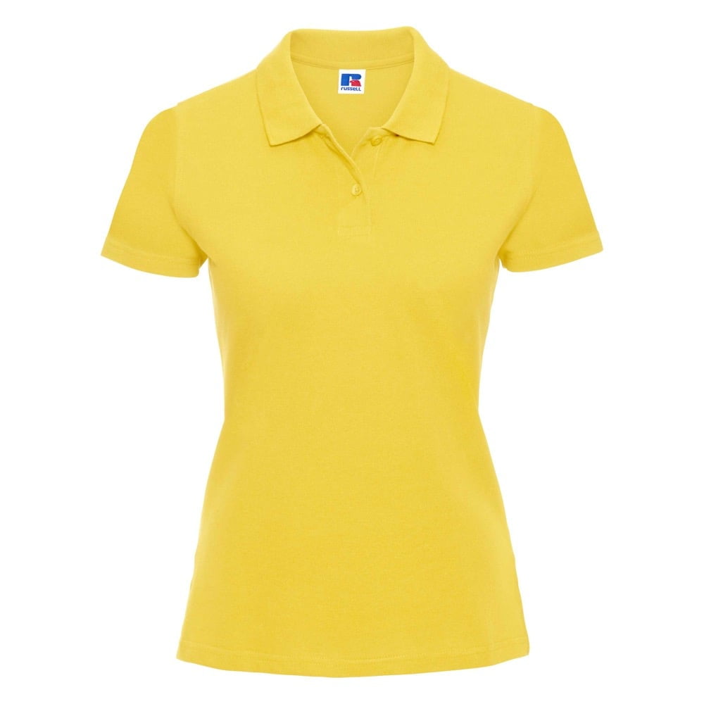 Yellow - Damska koszulka polo Classic