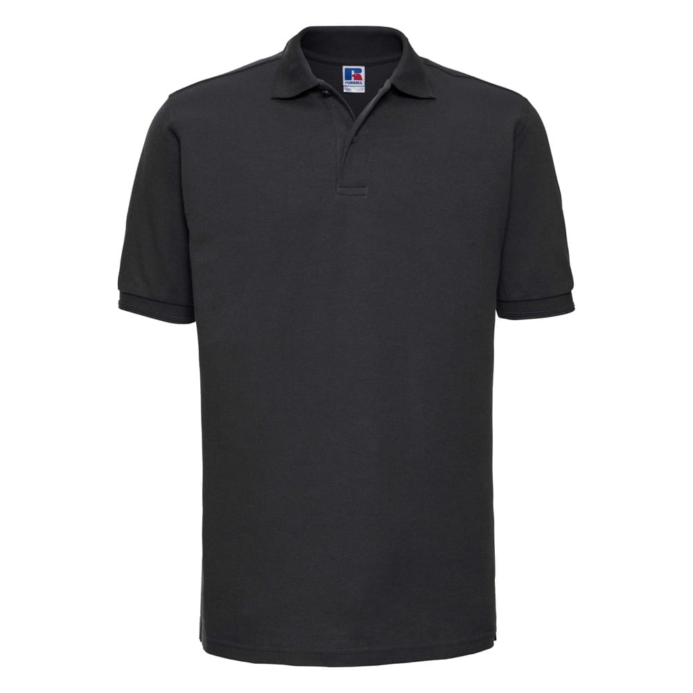 Black - Koszulka polo Polycotton Hardwearing