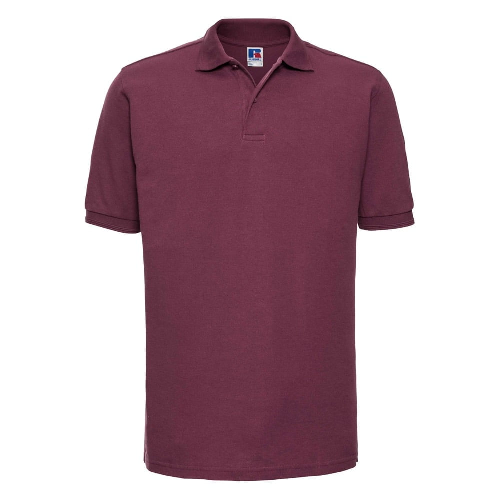 Burgundy - Koszulka polo Polycotton Hardwearing