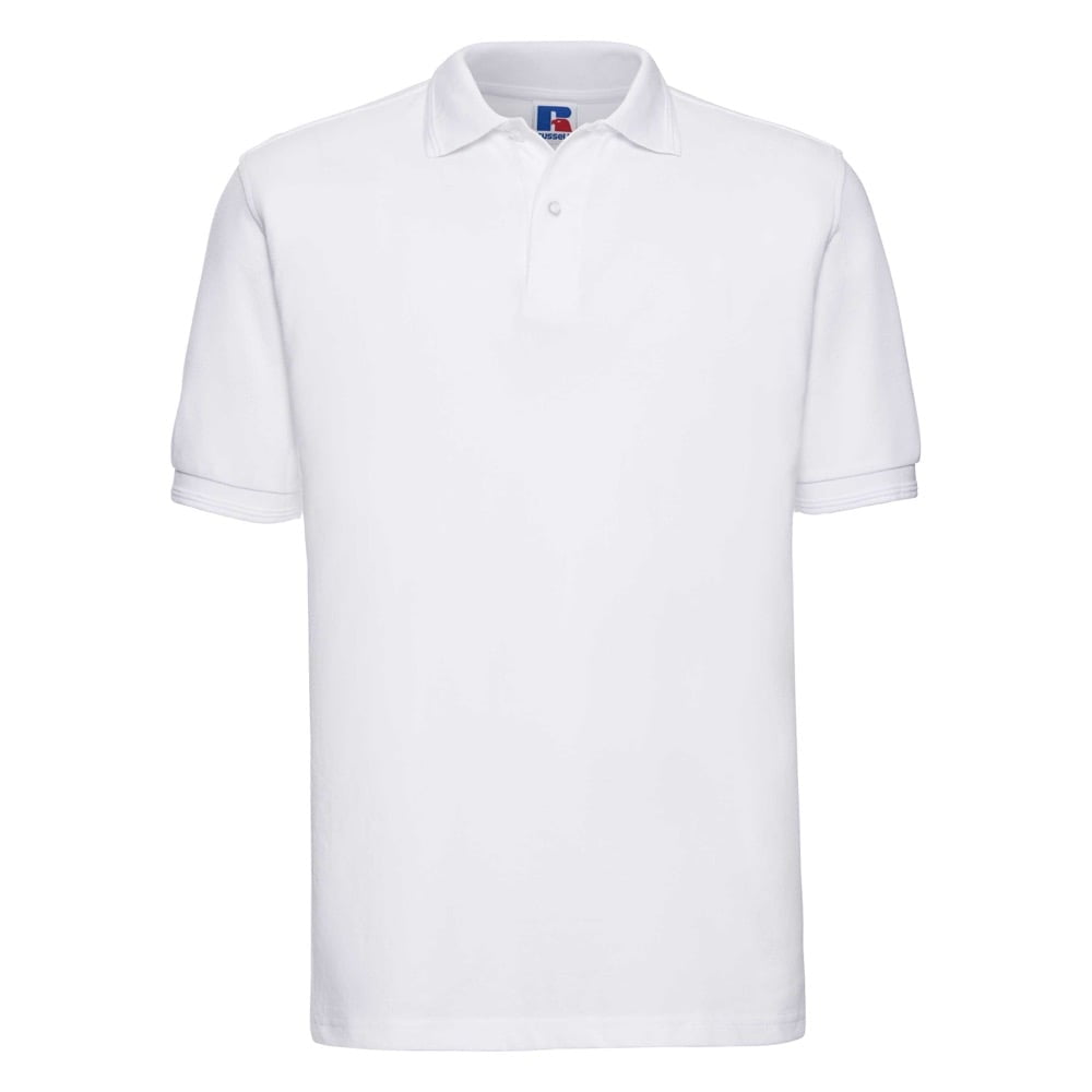 White - Koszulka polo Polycotton Hardwearing