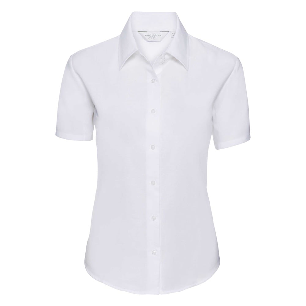 White - Damska bluzka Oxford