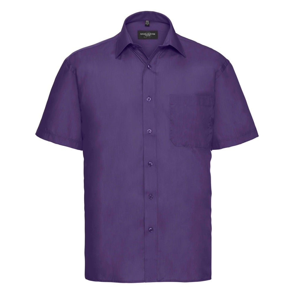 Purple - Męska klasyczna koszula Polycotton