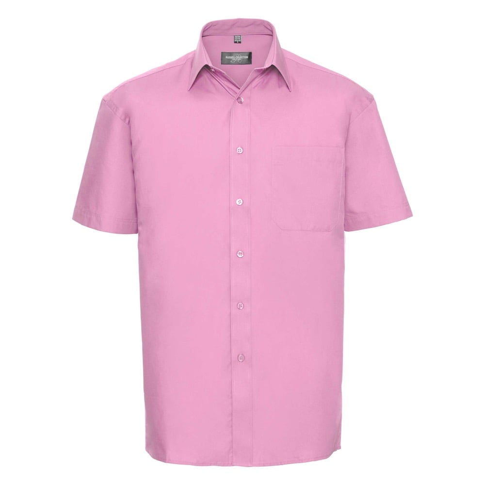 Classic Pink - Męska klasyczna koszula Pure Cotton