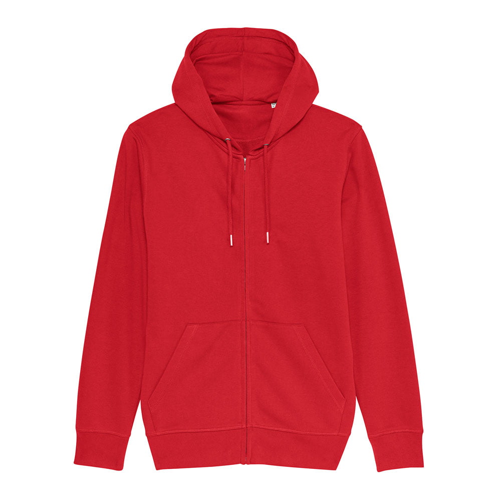 Red - Bluza Unisex z Kapturem Connector