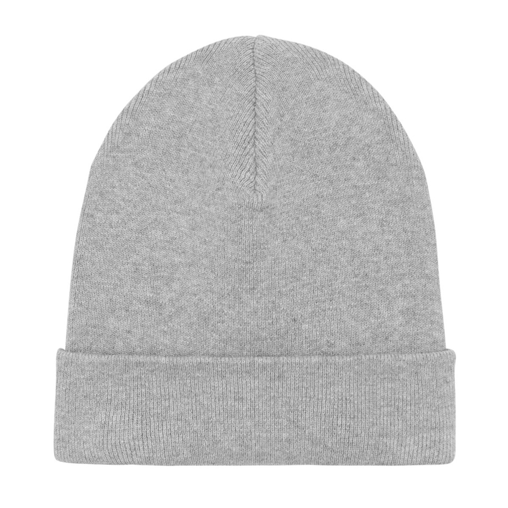 Heather Grey - Czapka dzianinowa Rib Beanie