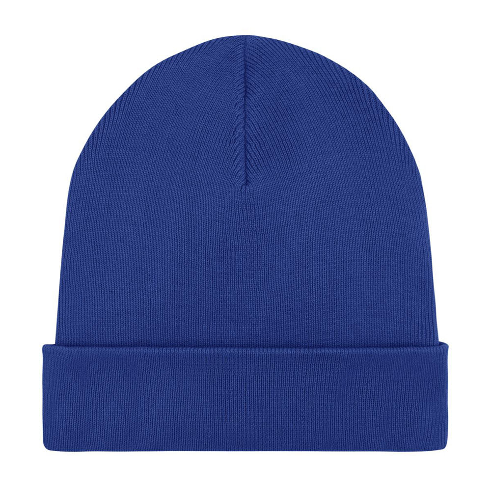 Worker Blue - Czapka dzianinowa Rib Beanie