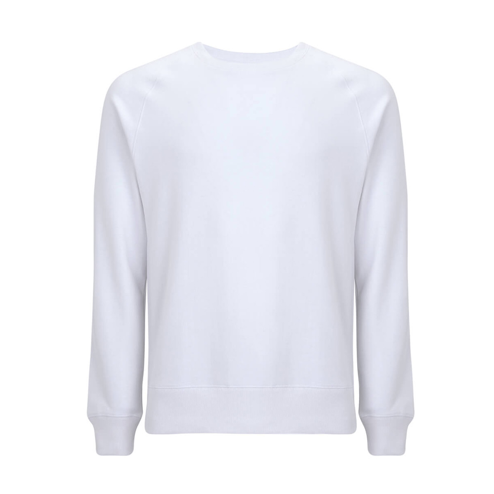 DW - Dove White - Bluza Unisex Raglan Sweatshirt SA40