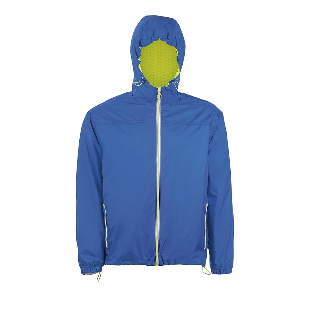 Royal Blue/ Neon Gold - Kurtka Windbreaker Skate