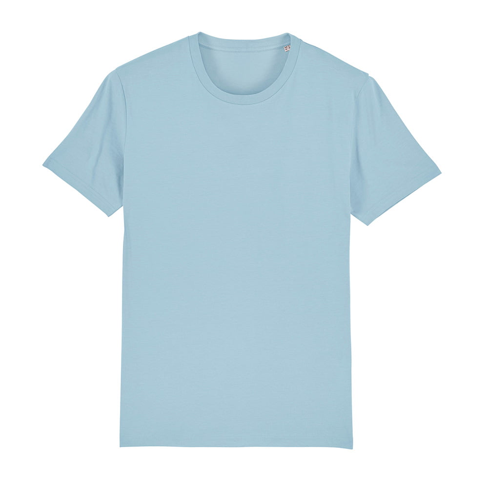Błękitny t-shirt unisex z bawełny organicznej Creator Stanley Stella