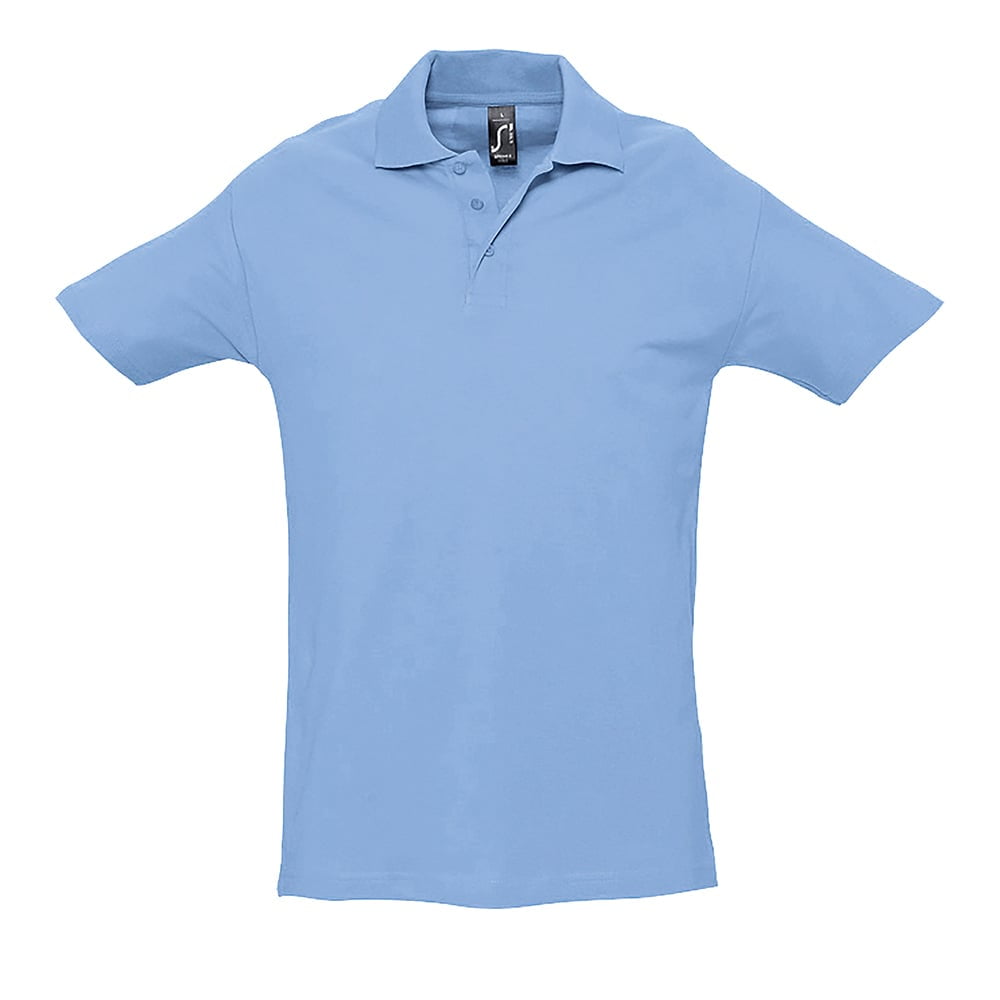 Sky Blue - Męska koszulka polo Spring II
