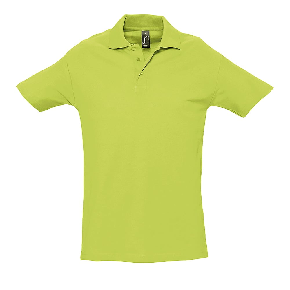 Apple Green - Męska koszulka polo Spring II