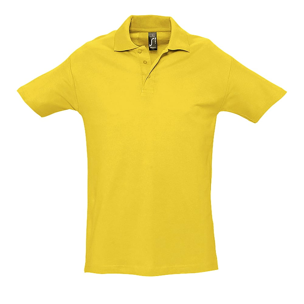 Gold - Męska koszulka polo Spring II