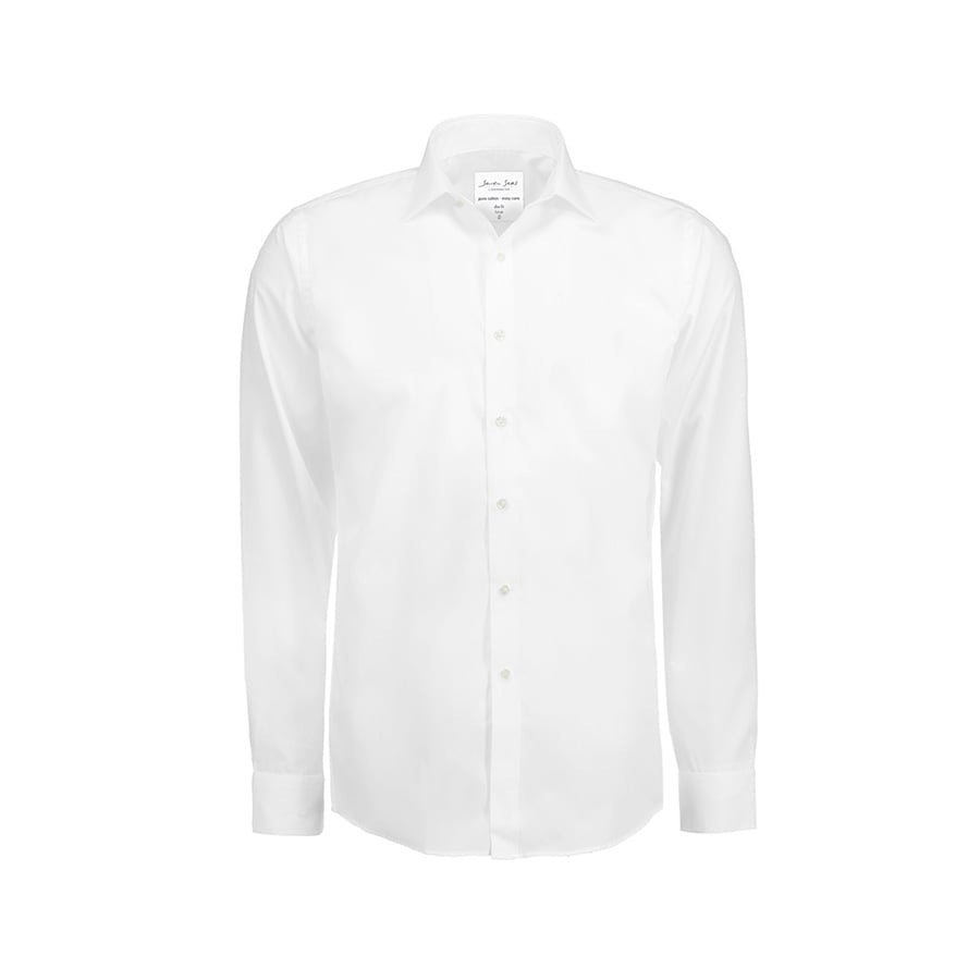 Poplin - Langärmlig Slim Fit Hemd SS402