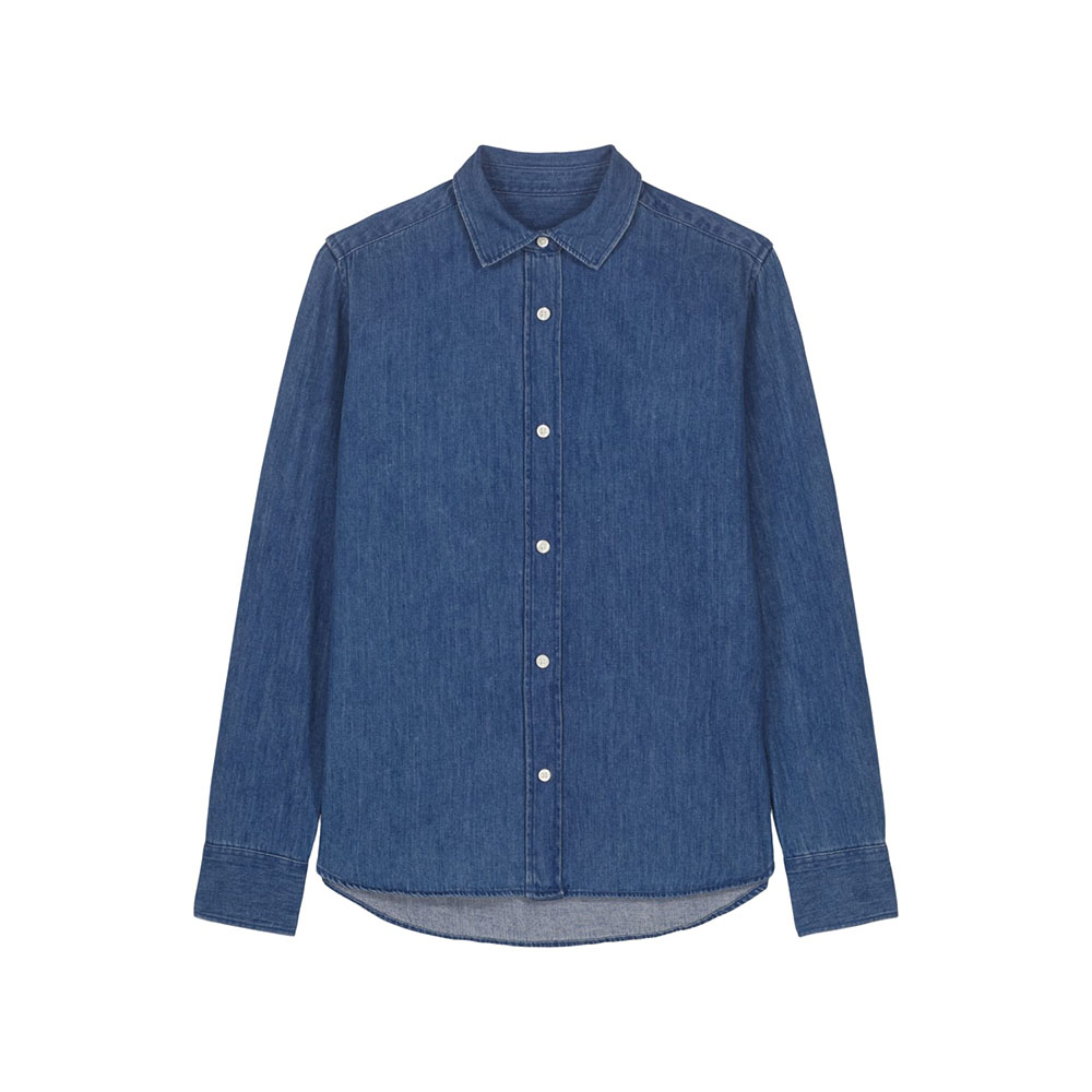 Mid Wash - Stella Denim Shirt