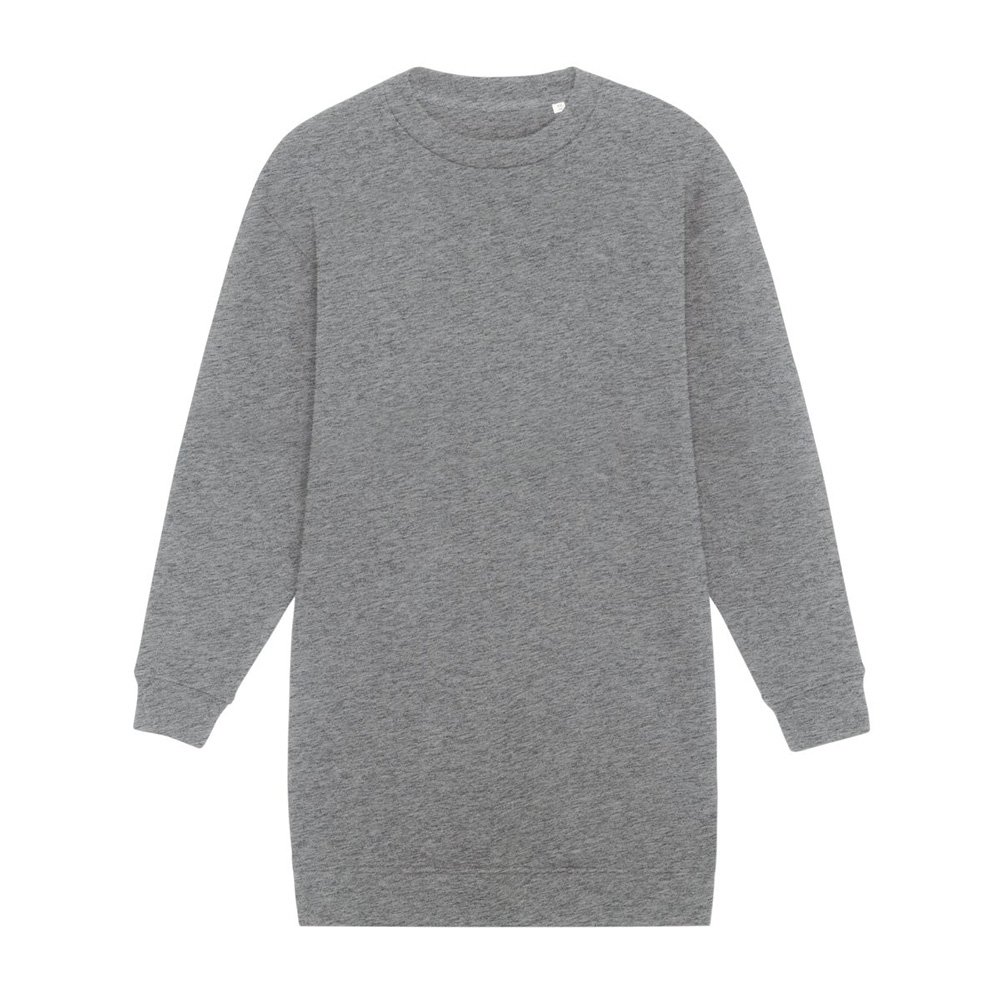 Mid Heather Grey - Damska sukienka Stella Kicker