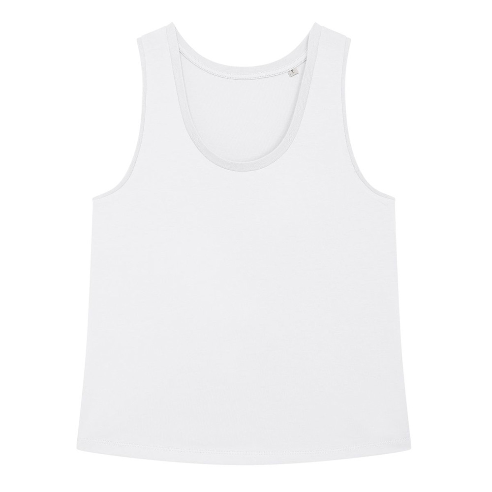 White - Damski Tank Top Stella Minter