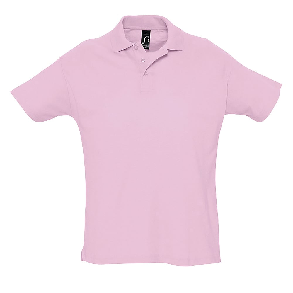 Pink - Męska koszulka polo Summer II