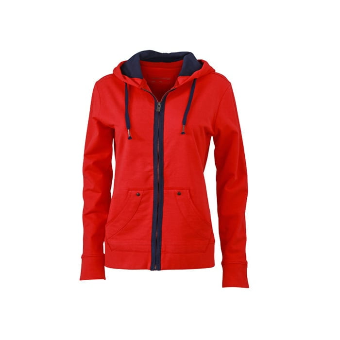 Tomato - Damska bluza z kapturem Urban Hooded