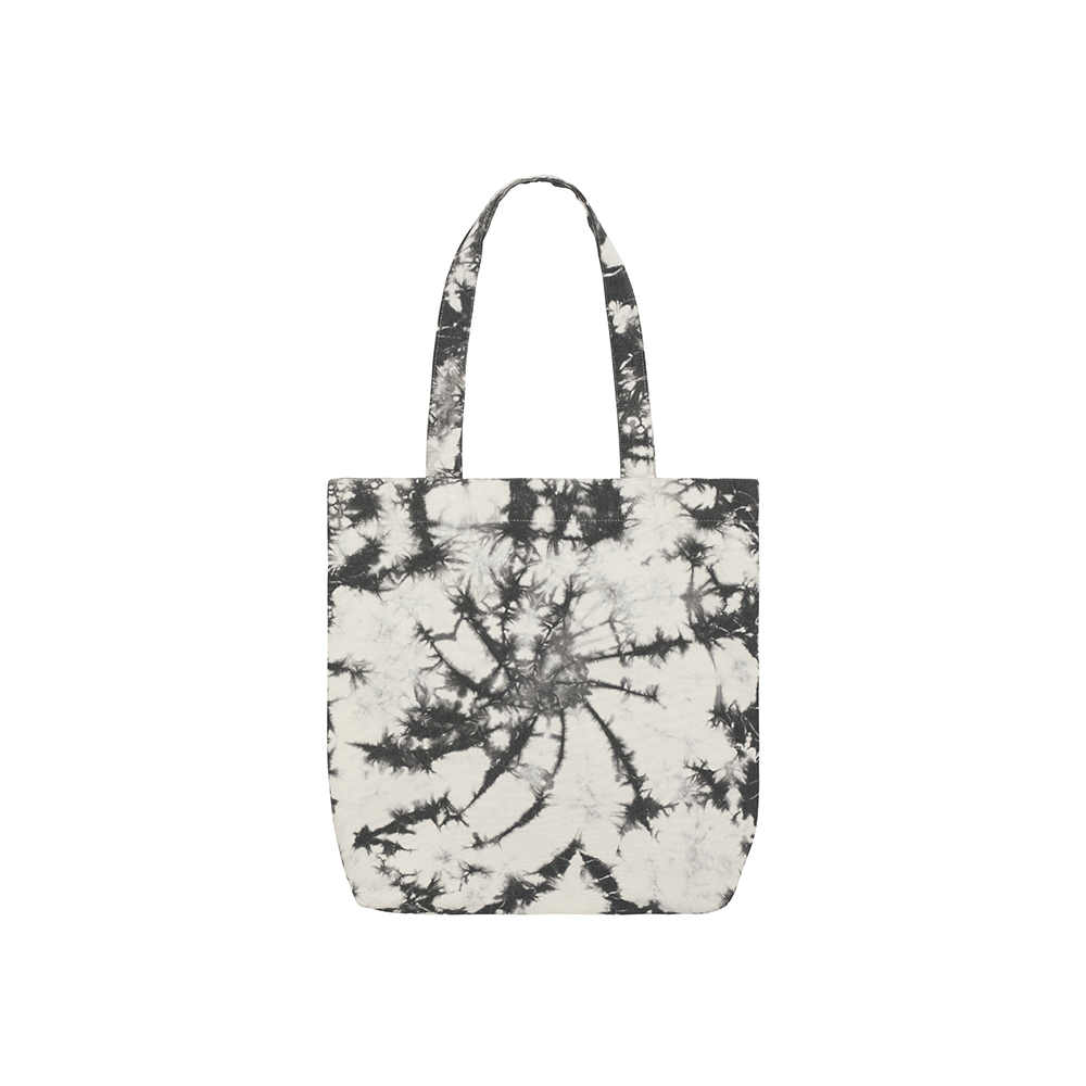 Natural Raw/Black - Tote Bag Tie and Dye