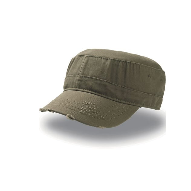 khaki militarna czapka