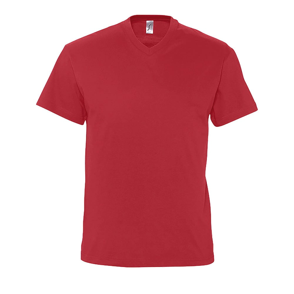 Red - Męska koszulka V-Neck Victory