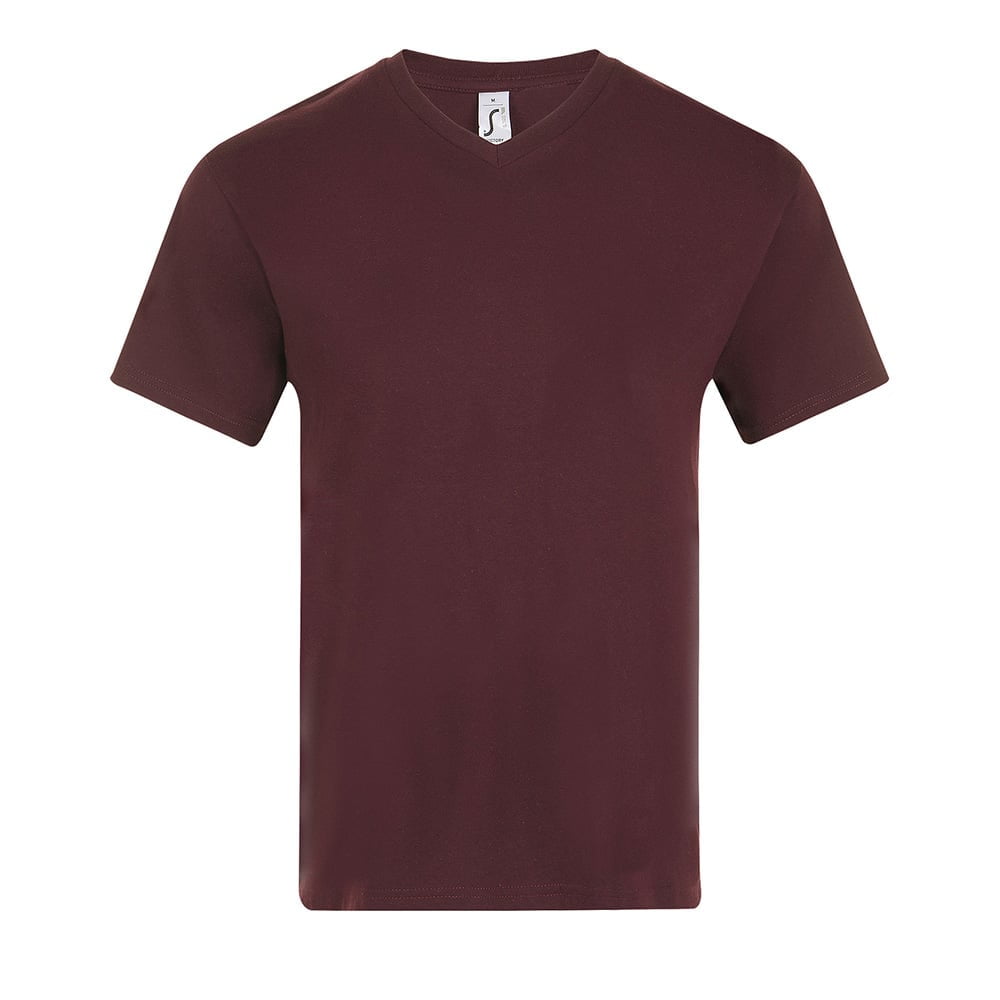 Oxblood - Męska koszulka V-Neck Victory