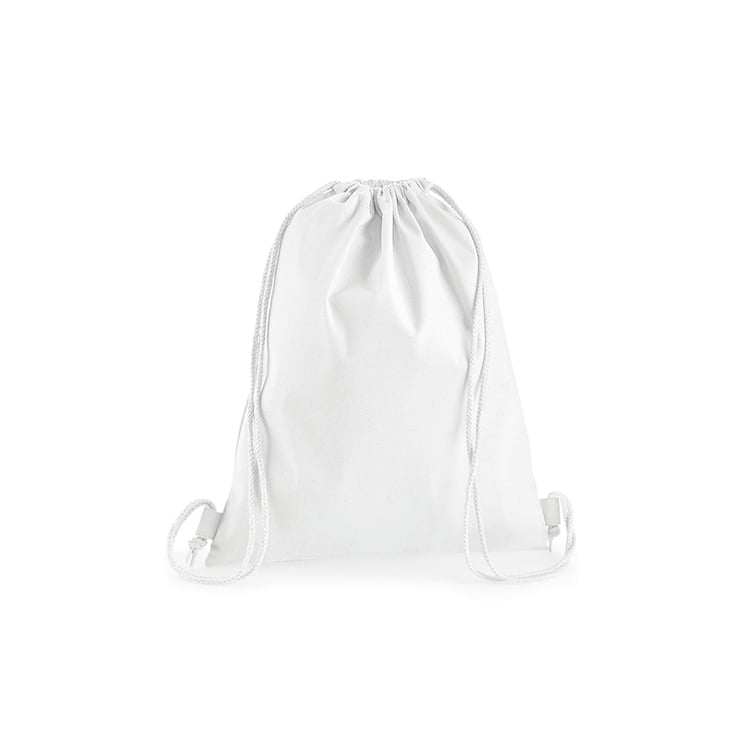 White - Premium Cotton Gymsac