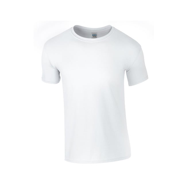 White - Męska koszulka Softstyle®