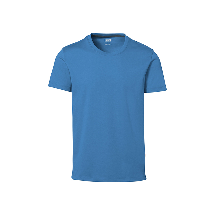 Niebieski t-shirt oddychający Hakro 269