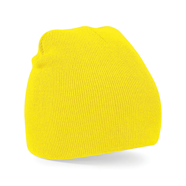 Yellow - Czapka dzianinowa beanie