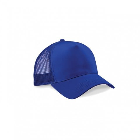 niebieska czapka snapback trucker