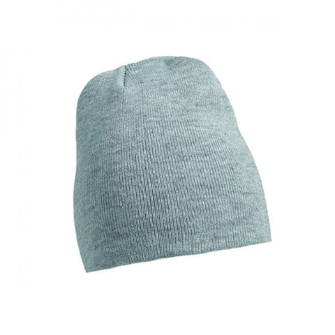 Light Grey Melange - Wintermütze No. 1