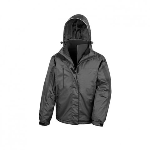 Black - Men`s 3 in 1 Softshell Journey Jacket